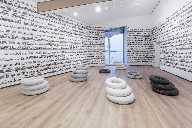 Chinese Summer, Ai Wei Wei, Odyssey AND tyres, 2016
