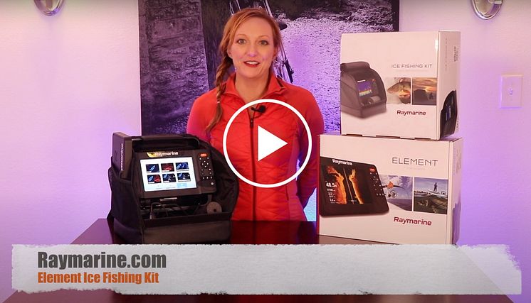 High res image - Raymarine - Ice Fishing Kit Video