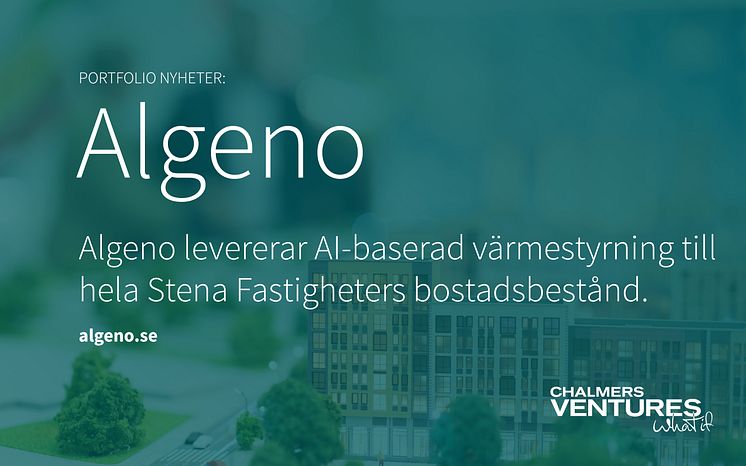 Algeno Chalmers Ventures Stena