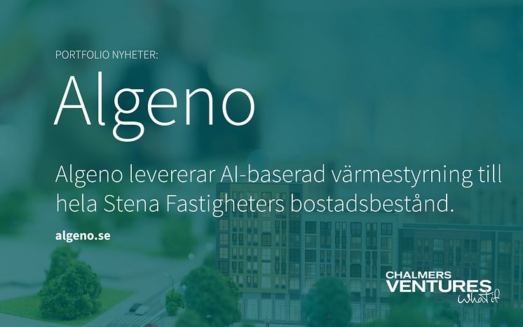 Algeno Chalmers Ventures Stena