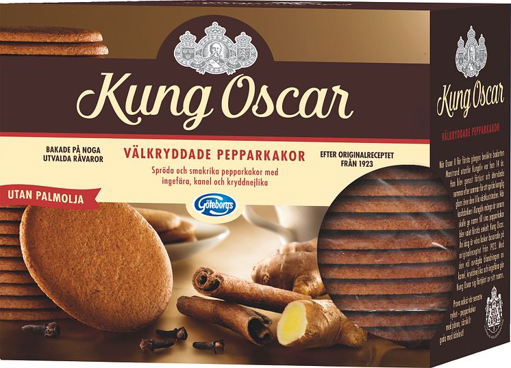 Kung Oscar Välkryddade Pepparkakor