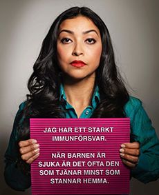 Bild från den externa kommunikationskampanjen för Nordiskt Forum 2014