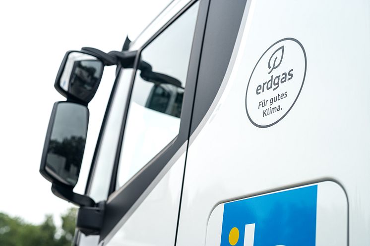 Fahrerhaus eines LNG-Lkw