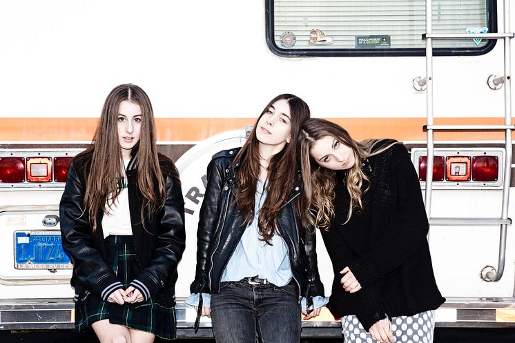 Pressebillede: HAIM / den 7. august i Lille VEGA 