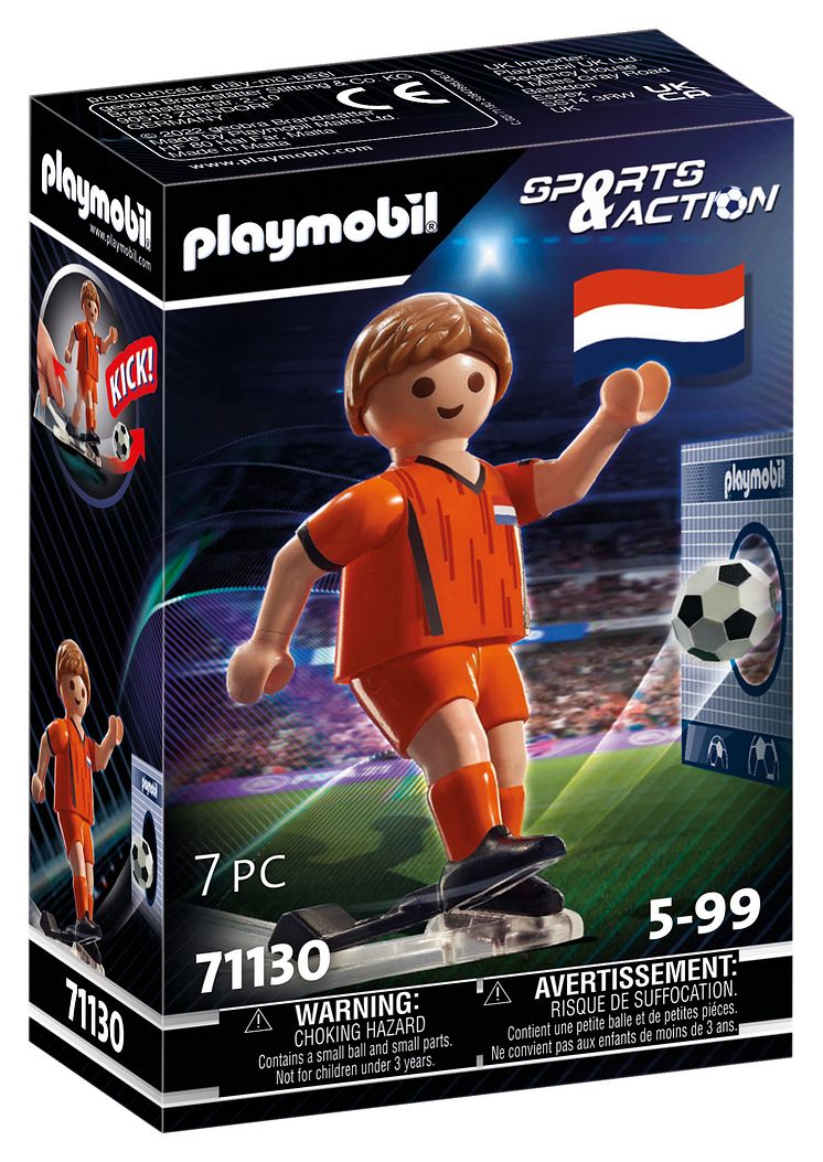 Fußballspieler Niederlande (71130) von PLAYMOBIL