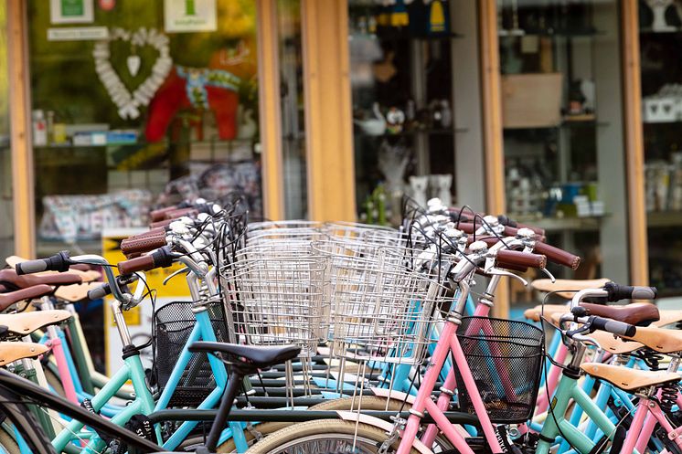 Cyklar att hyra vid Djurgårdsboden, Royal Djurgården