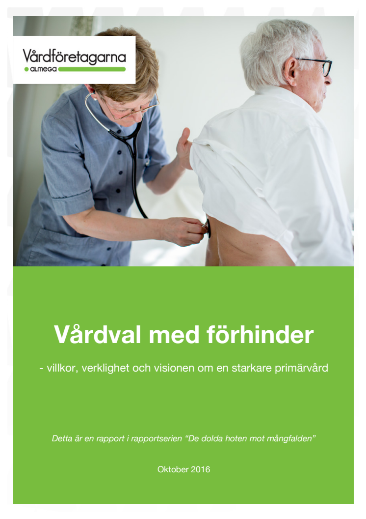 Vårdval med förhinder