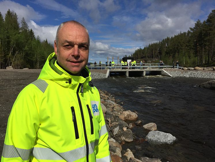 Johan Tielman, miljöchef Uniper Hydropower