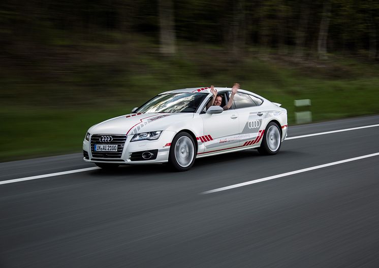 Audi A7 piloted driving concept