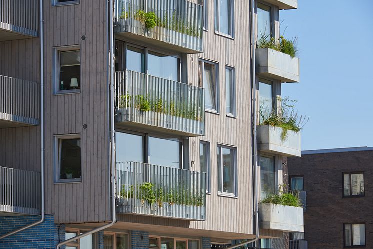 Gröna balkonger, Det Goda Vattnet, Lund