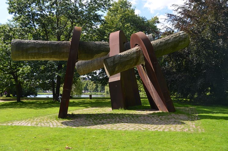 Das Revolutionsdenkmal „Wik“ im Ratsdienergarten erinnert an den Matrosenaufstand von 1918