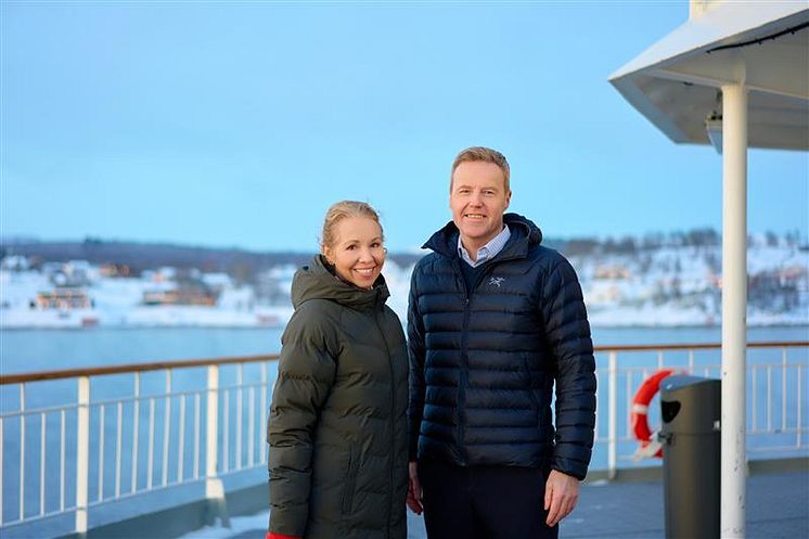 Hedda Felin og Per Rasmussen