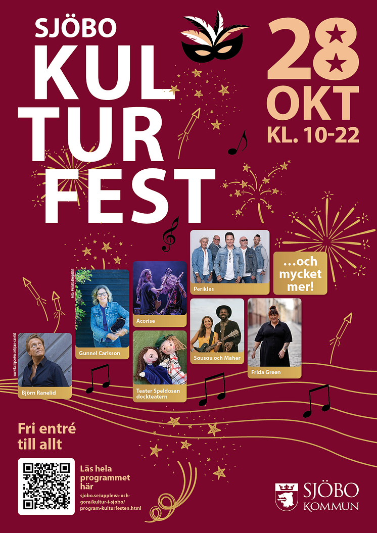 SJO Kulturfest affisch A4