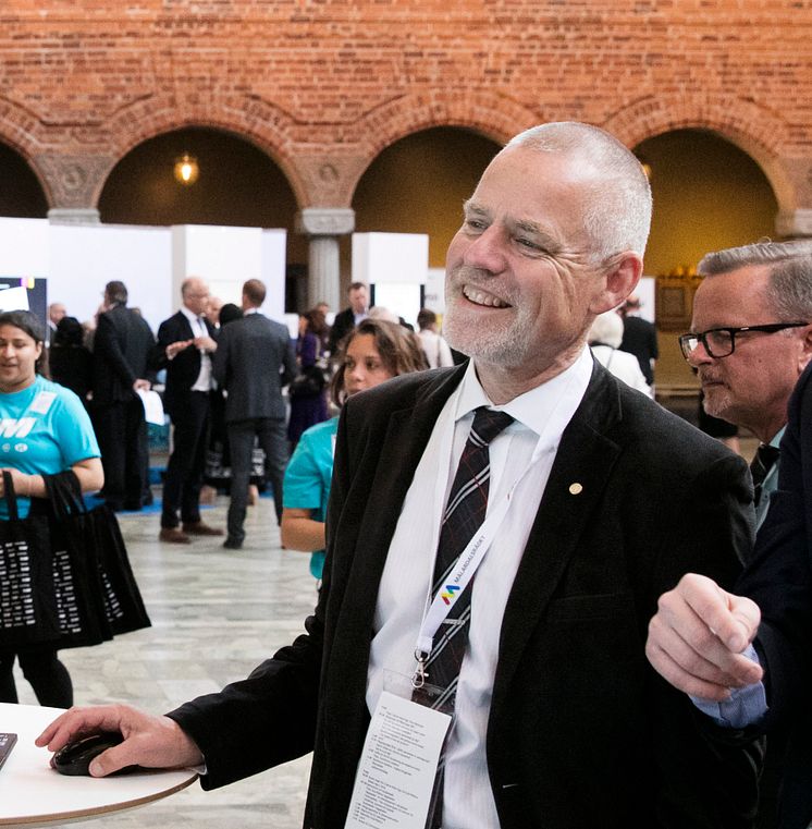 Einar Schuch, regiondirektör Trafikverket Öst och vice ordförande i Godstransportrådet.