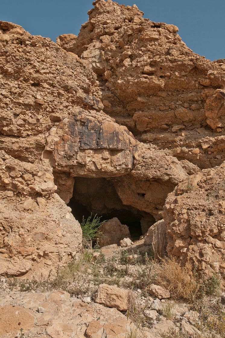 Grotta vid Qumran