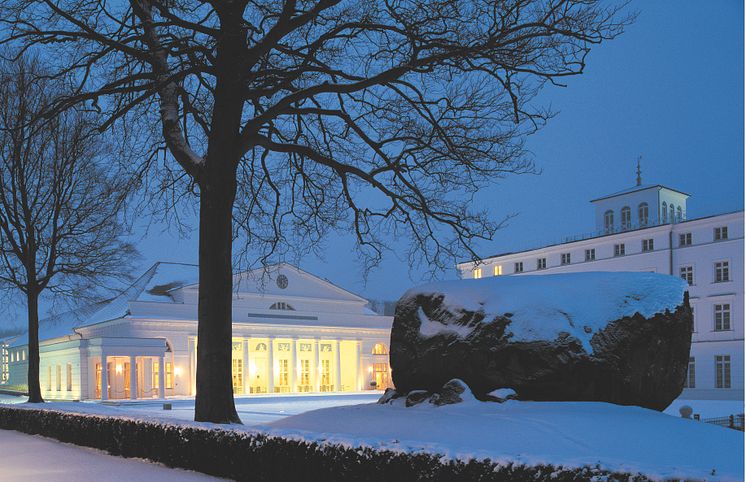 Grand Hotel Heiligendamm i sne