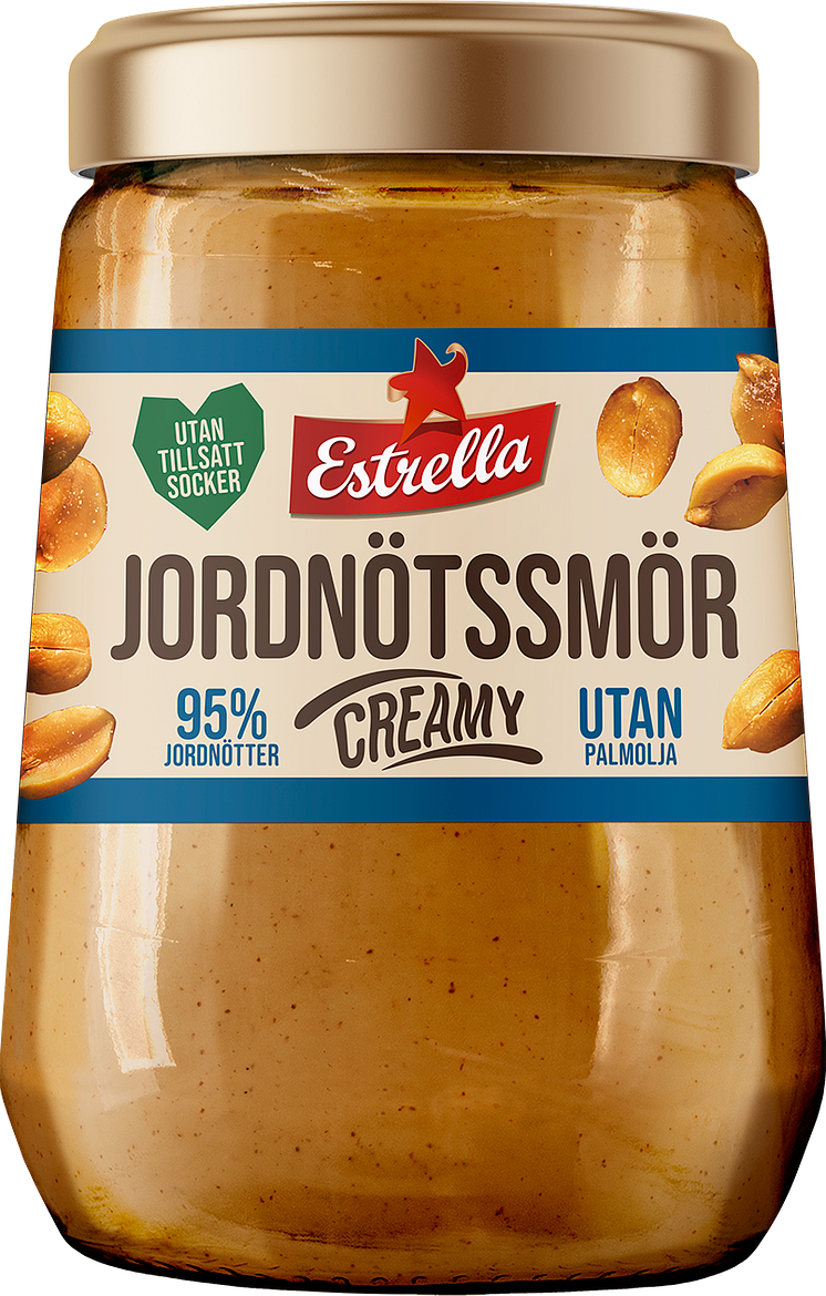 Estrella Jordnötssmör Creamy 2021