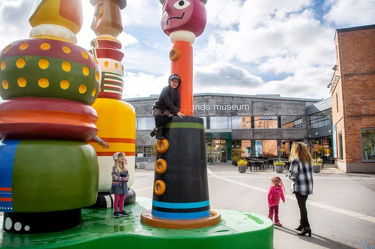 Sörmlands museum exteriör museipark