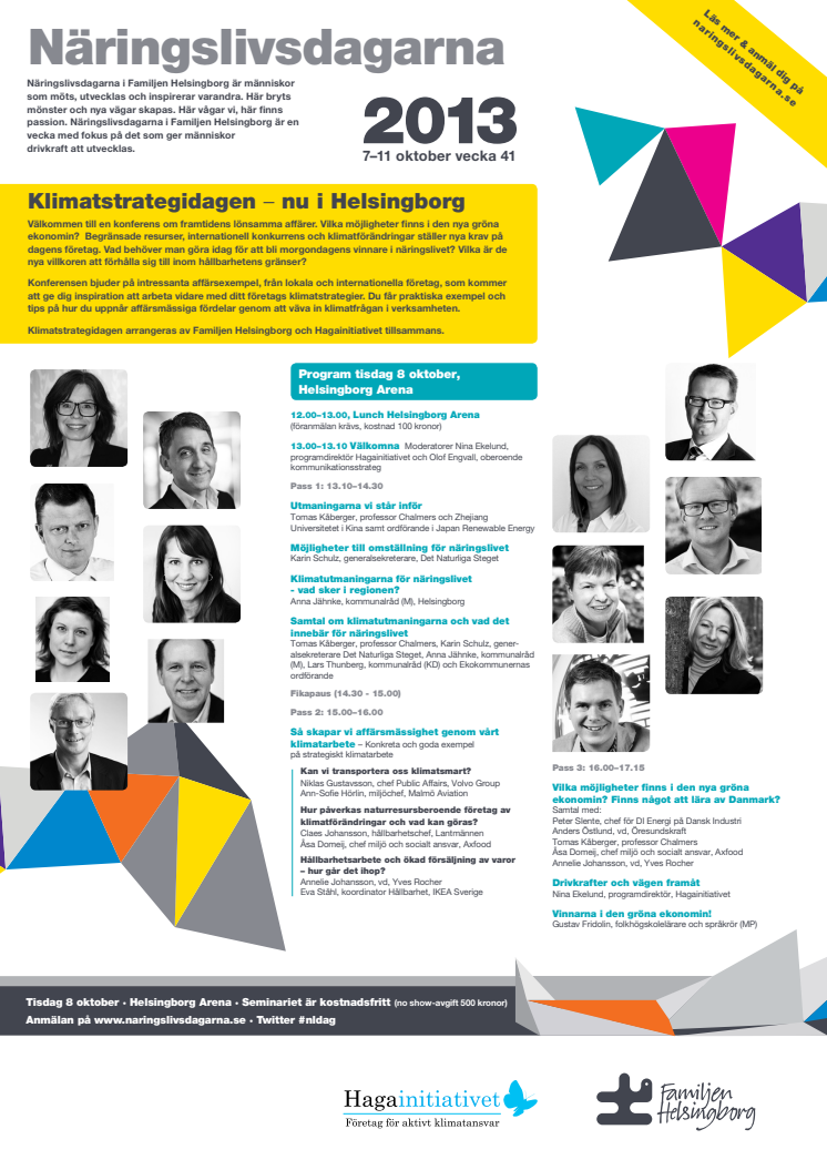 Inbjudan till Klimatstrategidagen 8 oktober 2013