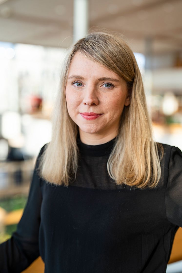 Helena Elfvendal Ordf Samhällsnämnd porträtt
