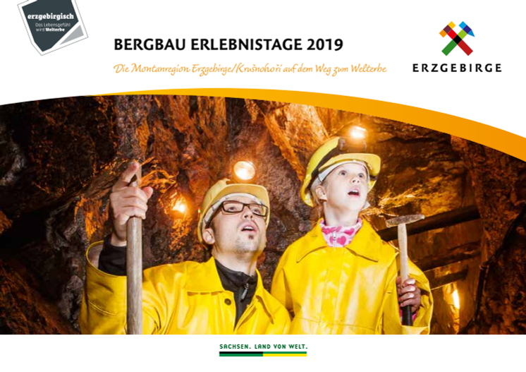 Broschüre Bergbau Erlebnistage 