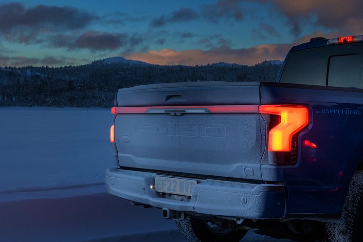 Ford F-150 Lightning Norge vinter 2023