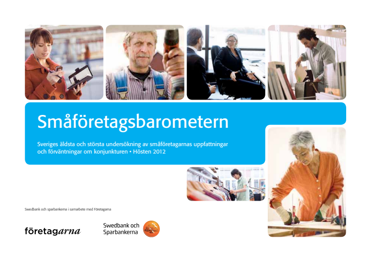 Småföretagsbarometern hösten 2012