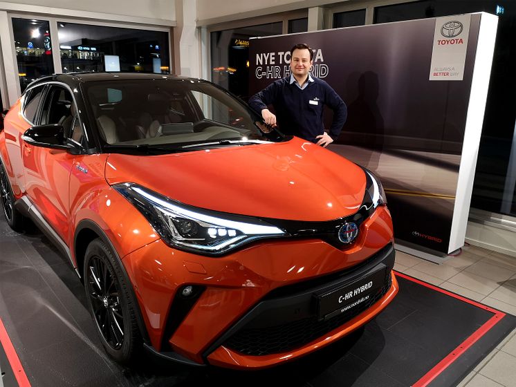 Oppgradert Toyota C-HR er klar for veiene i Narvik