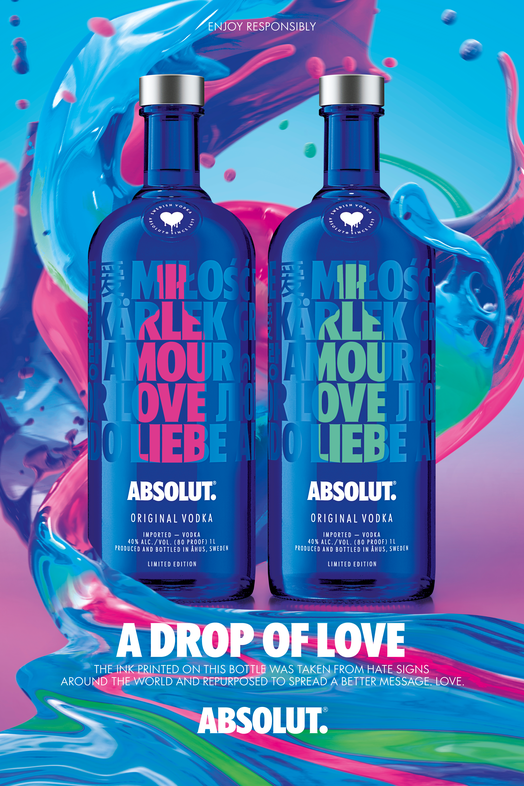 Absolut Limited Edition - A Drop of Love 