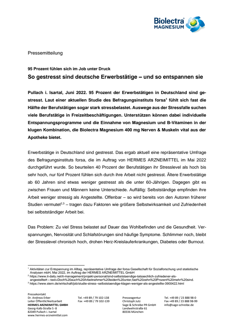 Pressemitteilung - Biolectra Magnesium - So gestresst sind deutsche Erwerbstätige  und so entspannen sie.pdf