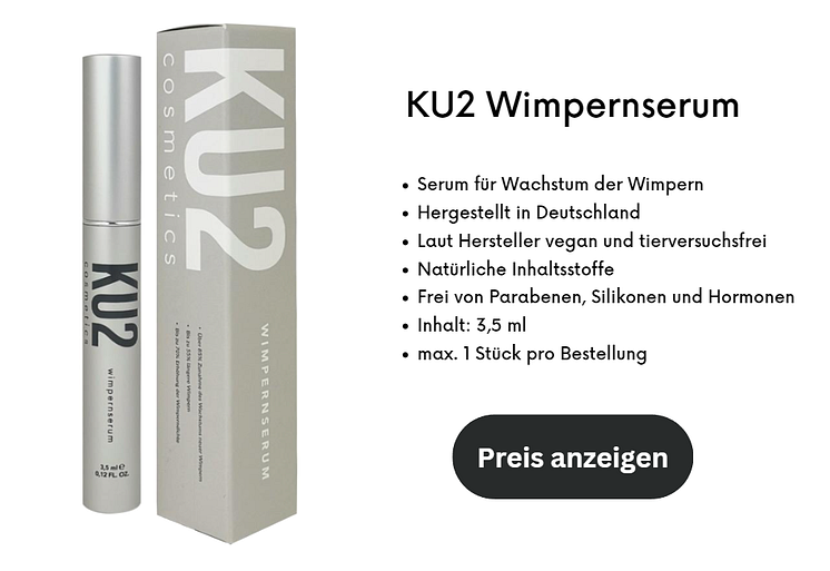 KU2-Wimpernserum-Produkt
