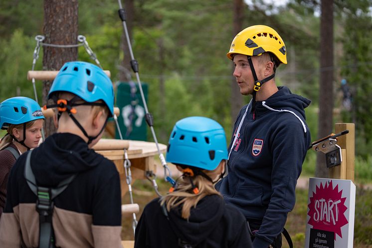 Klätterpark | Orsa Grönklitt