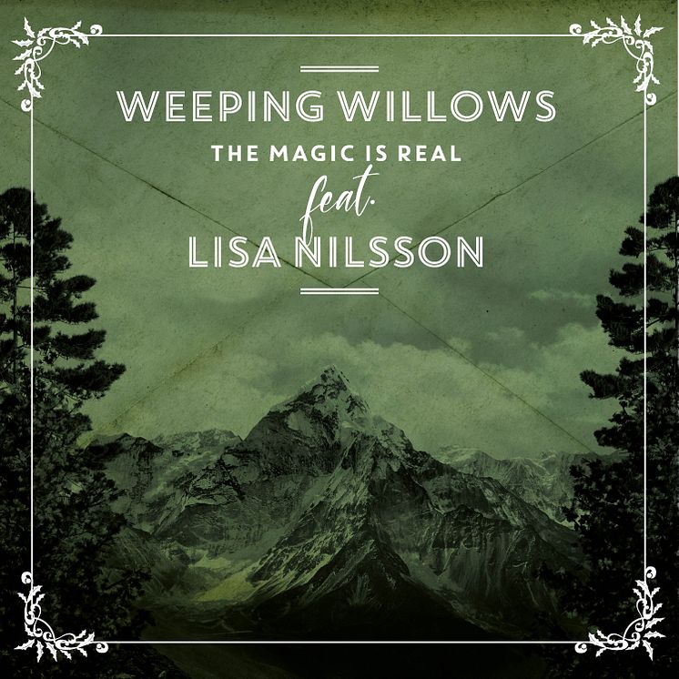 Omslag - Weeping Willows The Magic Is Real feat. Lisa Nilsson