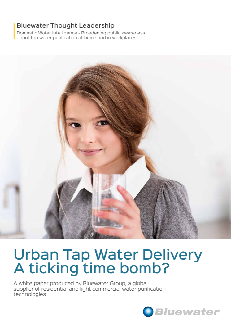 Urban Tap Water Delivery: A ticking time bomb?