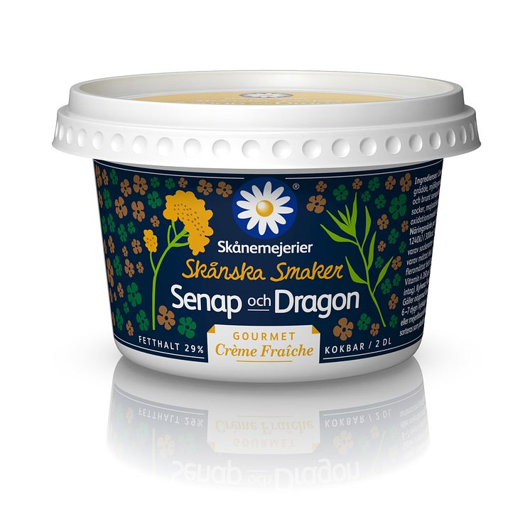 Senap och Dragon – Ny smak på Crème Fraîche Gourmet