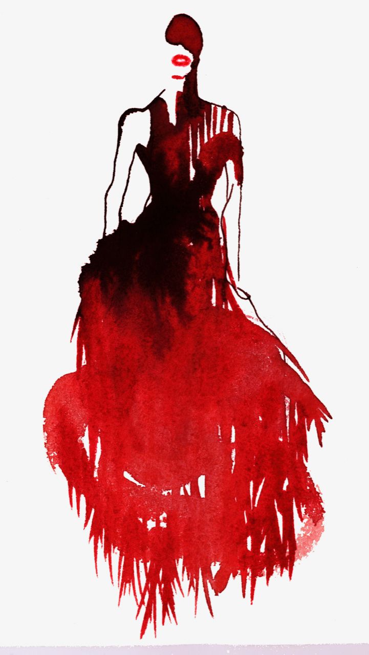 Bild: Illustration av Stina Wirsén, Alexander McQueen, Savage Beauty