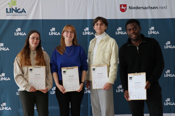 Studierende der Universität Vechta bei der LINGA-Woche 2025 ausgezeichnet