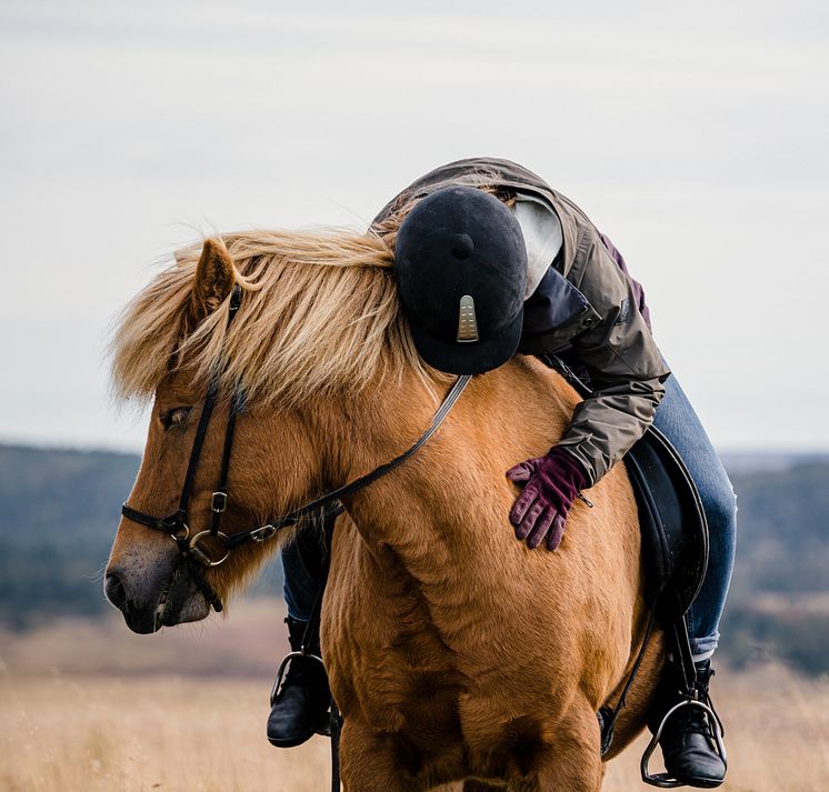 Hugging a horse-Photo Nikolas Gogstad-Andersen