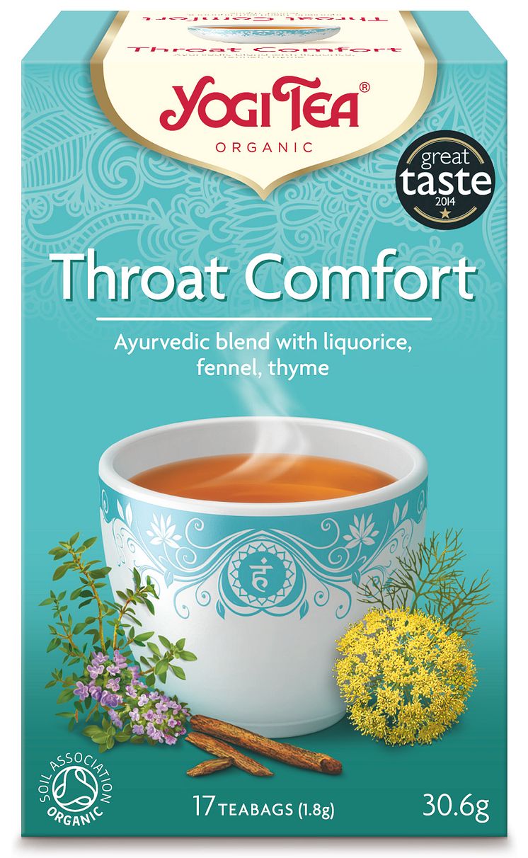 Yogi Tea Throat Comfort poser økologisk