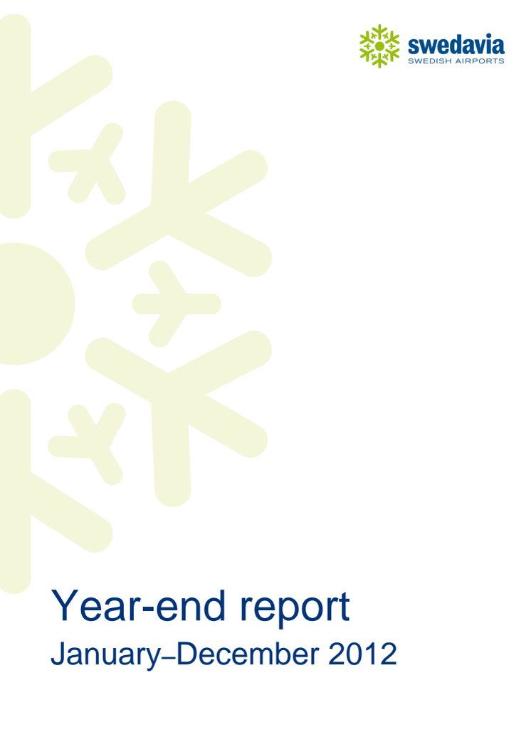 Year-end report January-December 2012