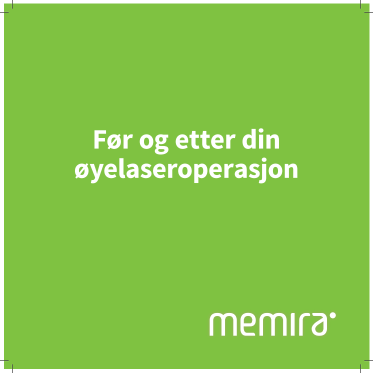 Memiras NO før og etter din øyelaserbehandling