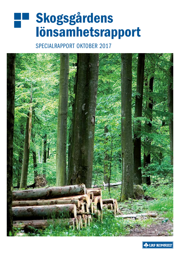 Skogsgårdens lönsamhetsrapport - oktober 2017