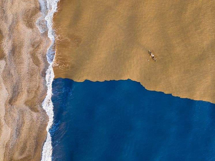 SkyPixel 6th Anniversary Contest-Photo Group-First Prize-Environment-Where the muddy river meets the ocean