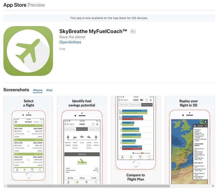 SkyBreathe Application Norwegian