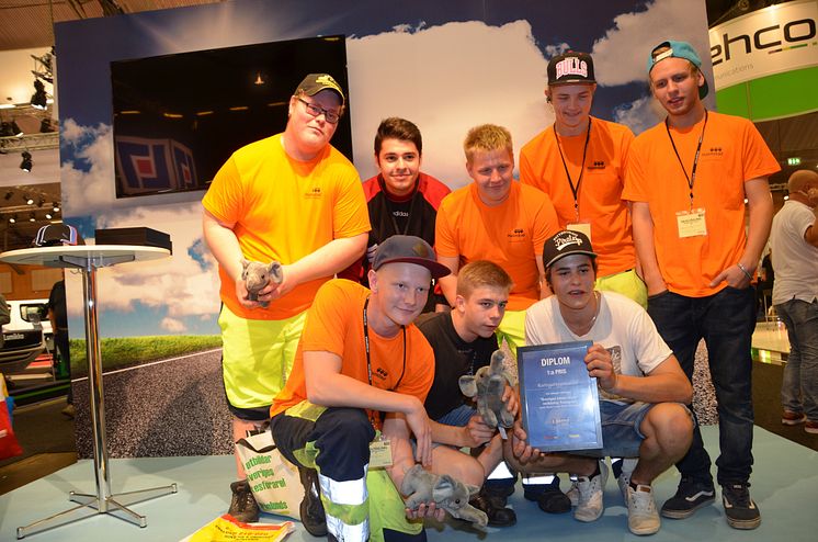 Segrarna i Transport 2016, Kattegattsgymnasiet, Halmstad.