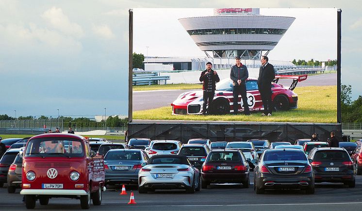 Preview zum Imagefilm im Autokino Porsche-Roadmovies 