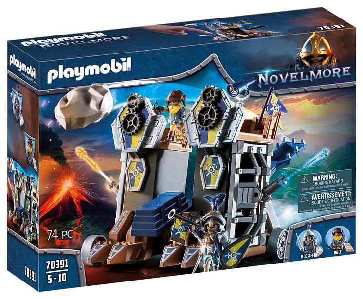 Novelmore Mobile Katapultfestung (70391) von PLAYMOBIL