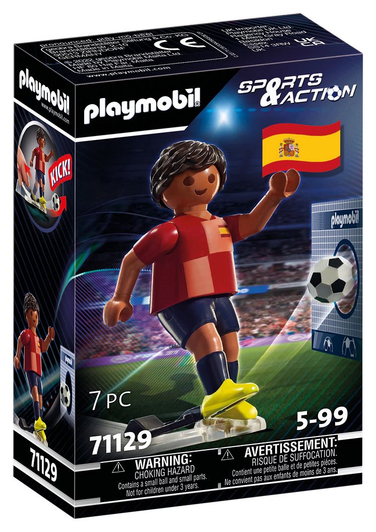 Fußballspieler Spanien (71129) von PLAYMOBIL