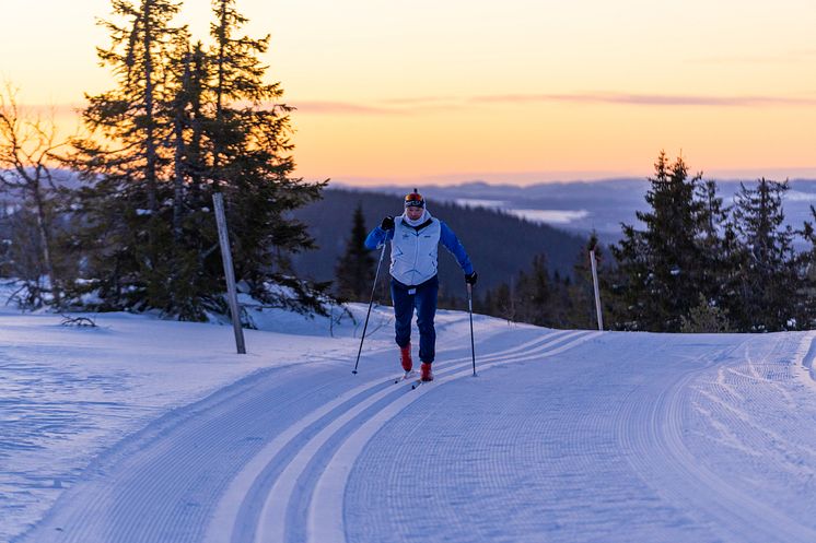 Knallforhold i Trysil Skimaratons løyper