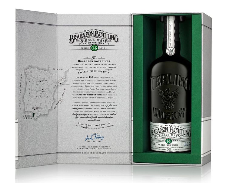 Teeling Brabazon 3 inside box